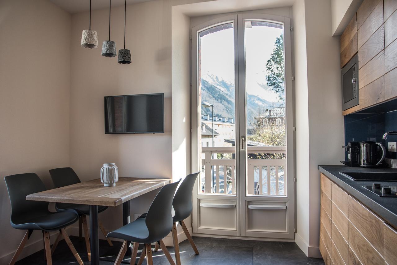 Appart'Hotel Aiguille Verte & Spa Chamonix Kültér fotó